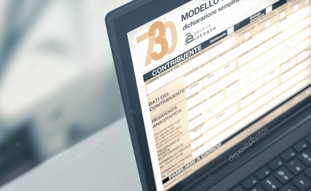 Compilazione del modello 730 al computer